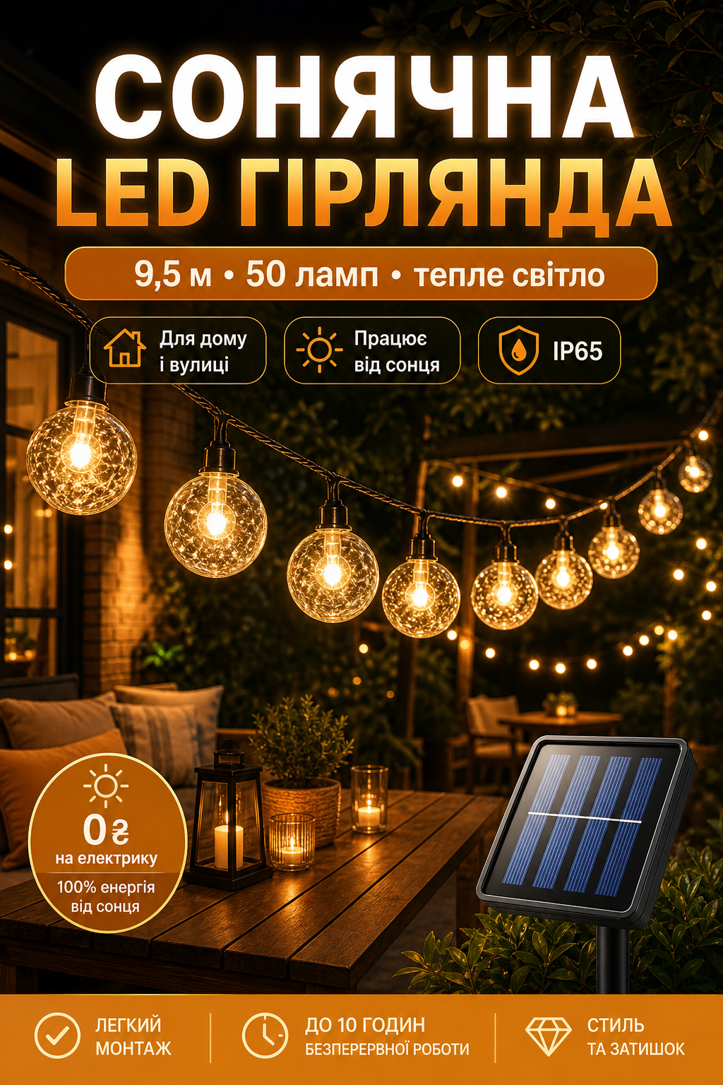 Ретро гірлянда